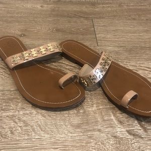 TORY BURCH - 8.5 FLAT SANDALS
